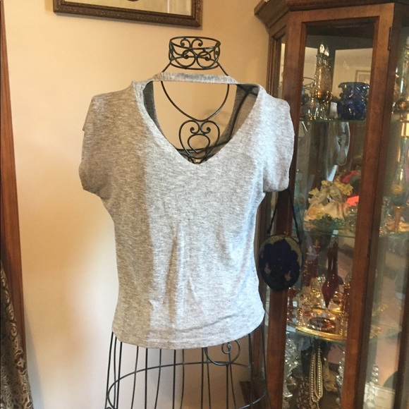 Forever 21 gray top - Picture 2 of 5